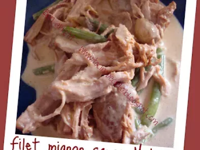 Filet mignon de porc sauce Malaga