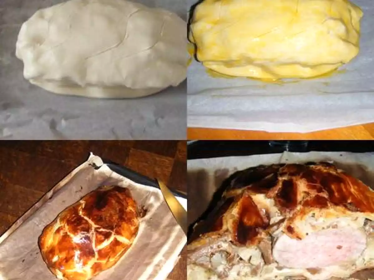 Filet mignon en croute aux girolles