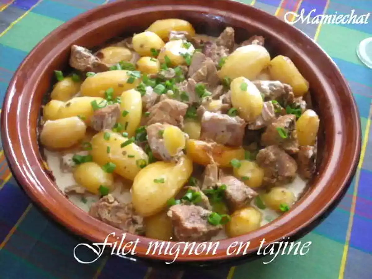 Filet mignon en tajine