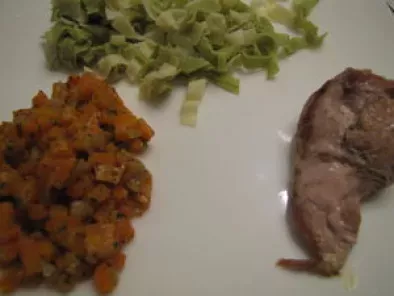 Filets de faisan au muscat et carottes braisés - photo 3