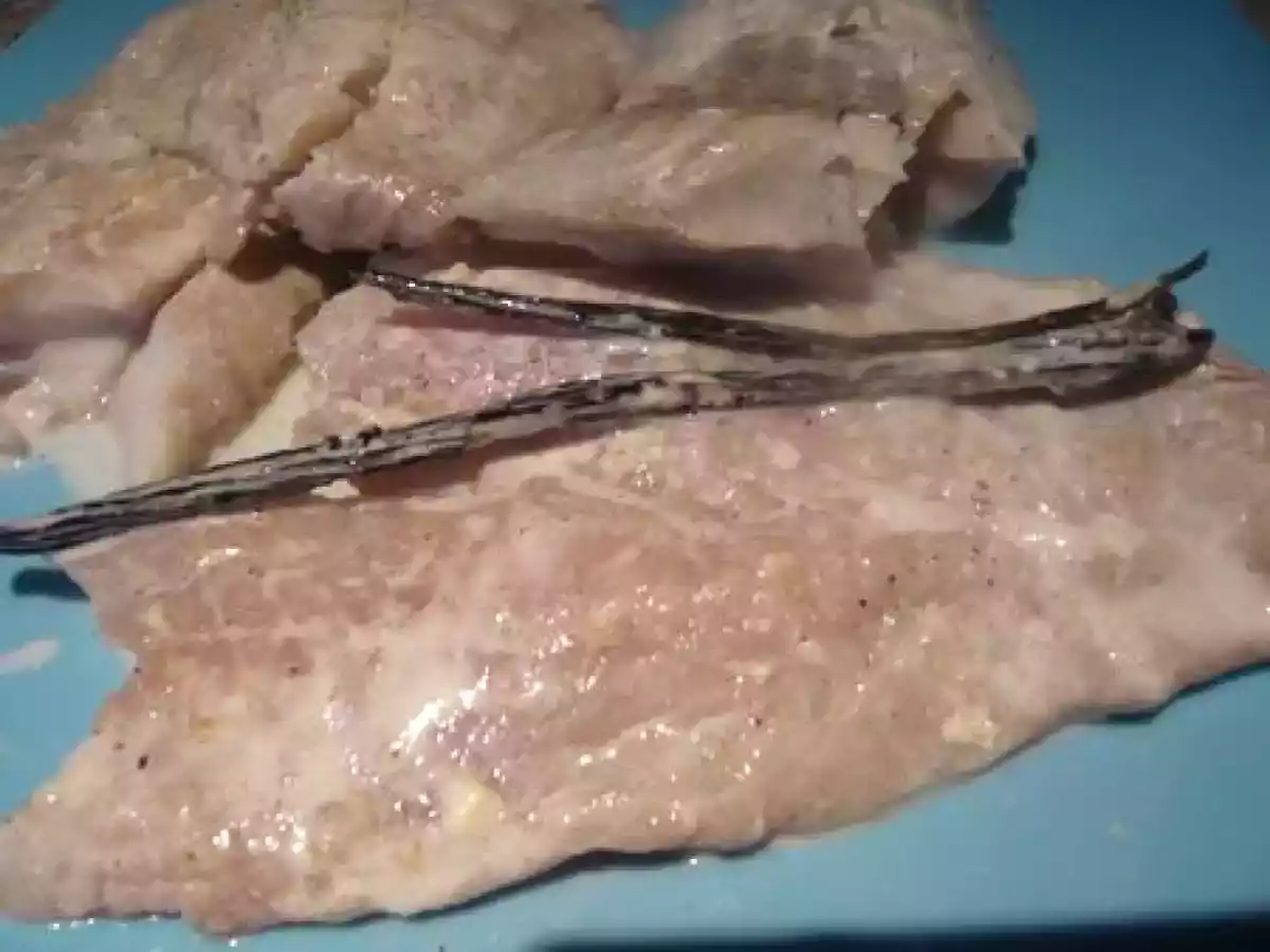 Filets de lieu noir à la vanille