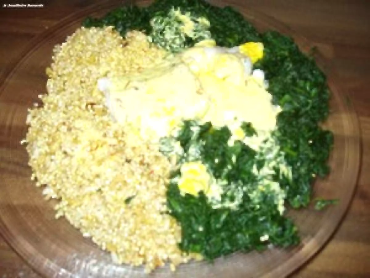 Filets de loup à la créme safranée