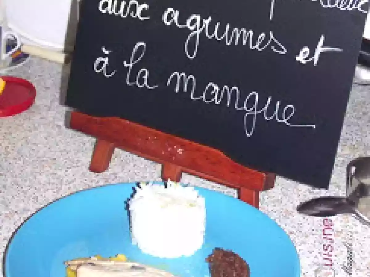 Filets de maquereaux aux agrumes et à la mangue - photo 3