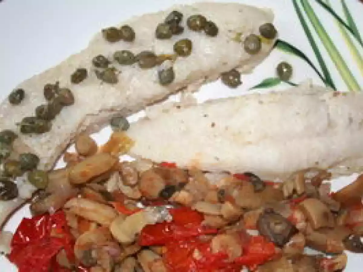 Filets de pangas au vin blanc et aux câpres