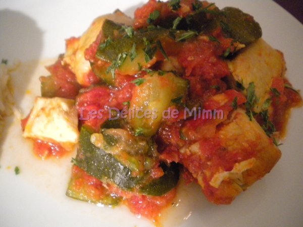 Filets De Poulet Aux Courgettes Et Tomates Recette Ptitchef