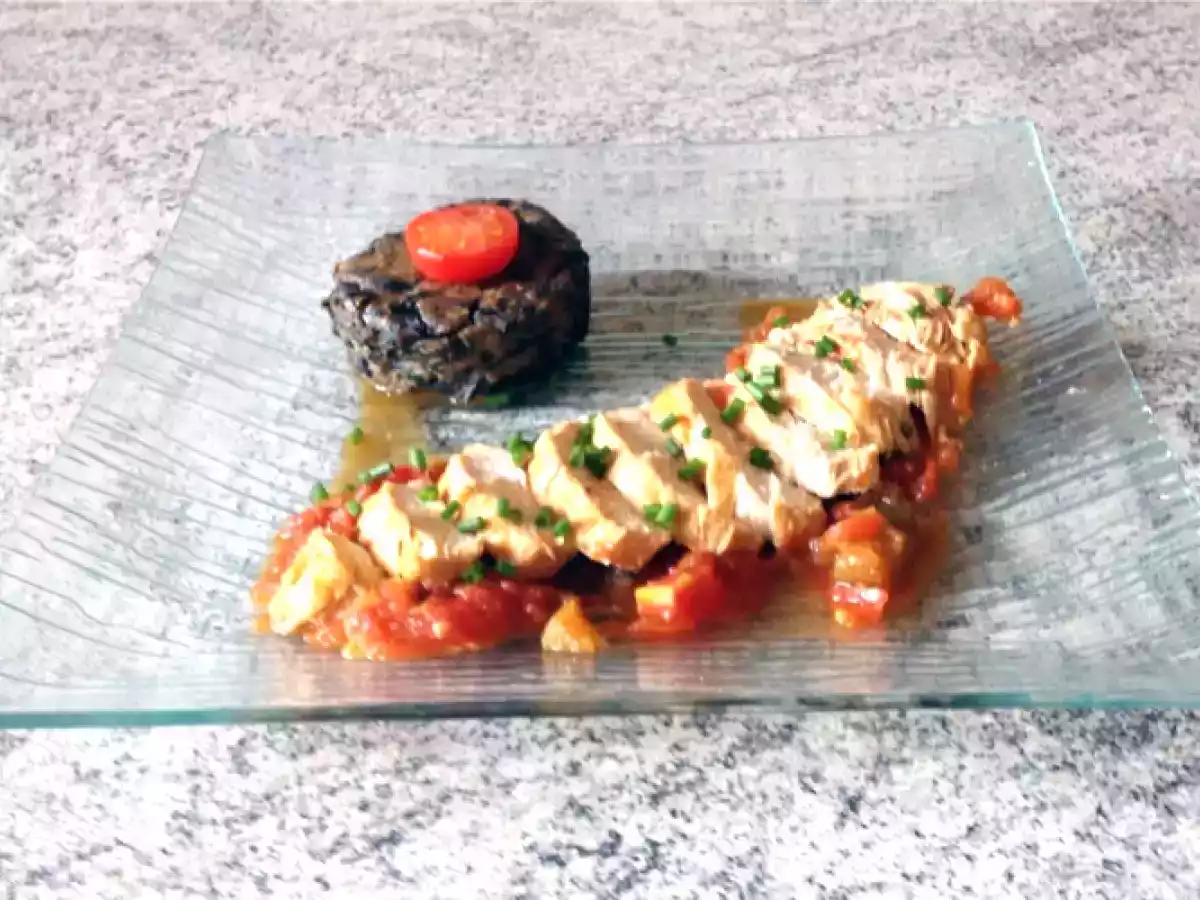 Filets de poulet aux légumes du soleil