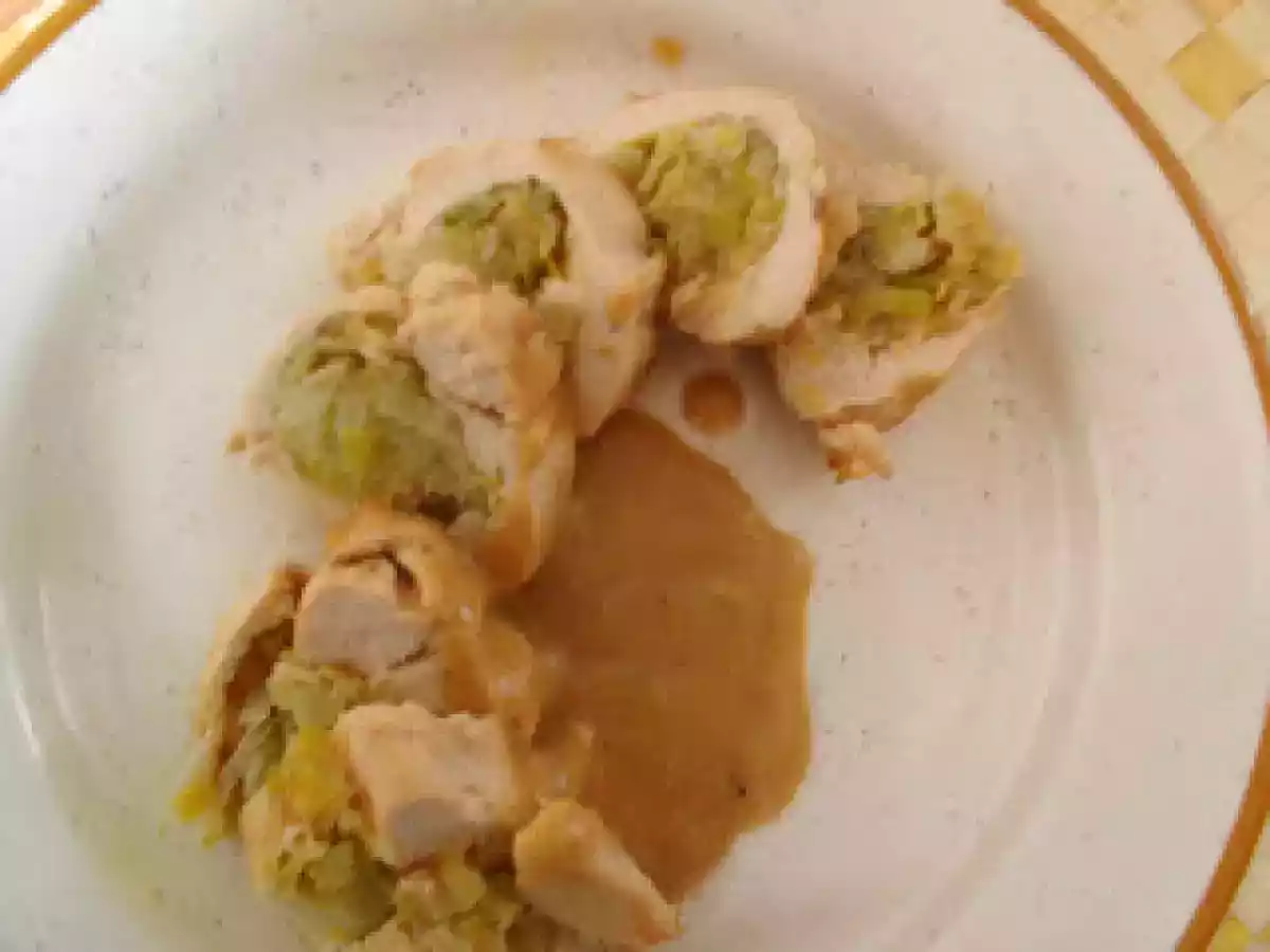 Filets de poulet aux poireaux