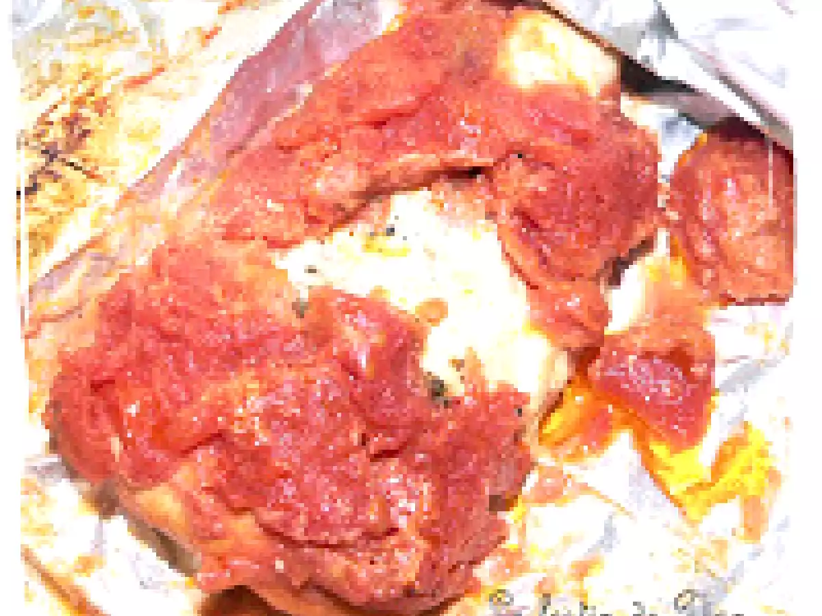 Filets de poulet en papillotes