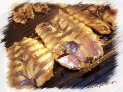 Filets de sardines au vinaigre balsamique ou l'art de faire ses courses