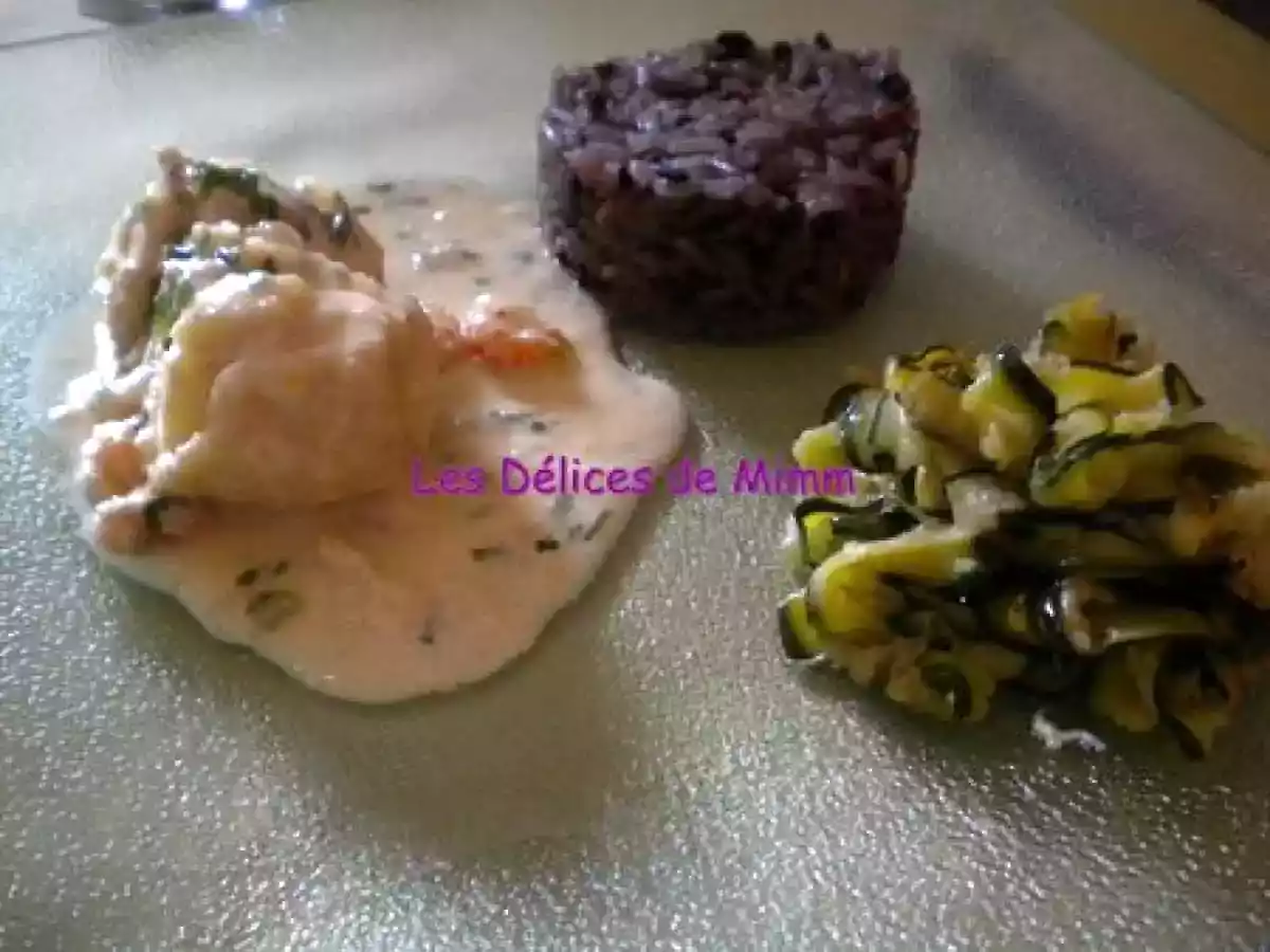 Filets de sole aux écrevisses, sauce crème à la ciboulette - photo 2