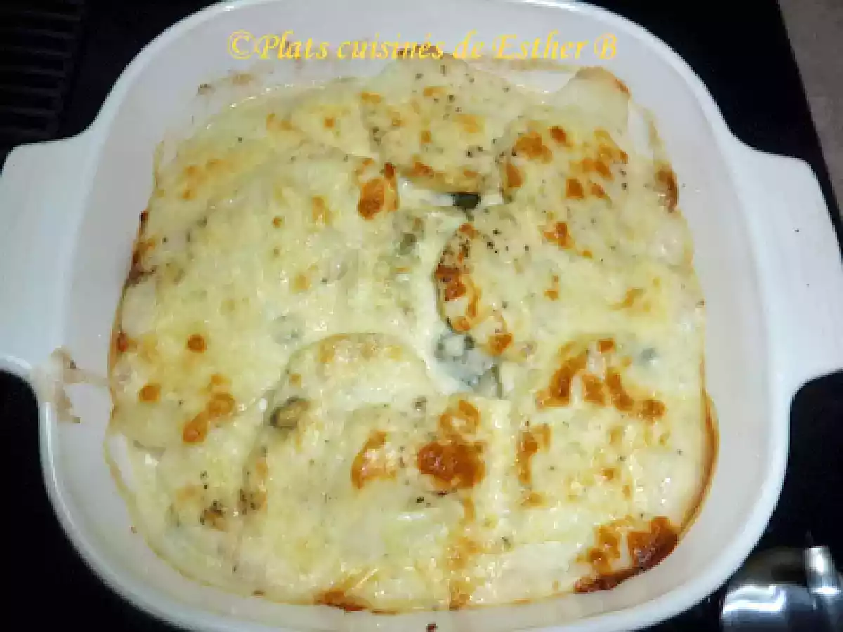 Filets de tilapia gratiné au four