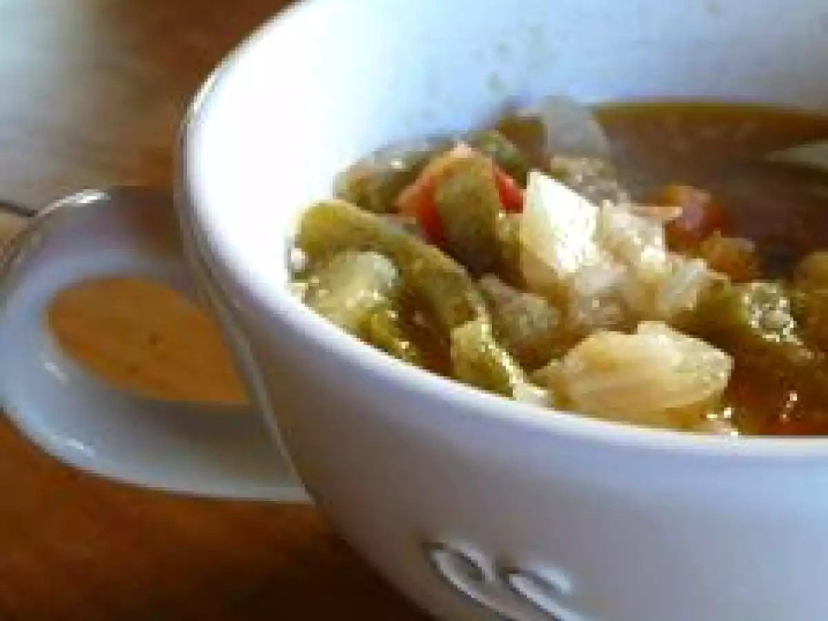 Fin de saison.....un bon prétexte pour déguster un minestrone - photo 2