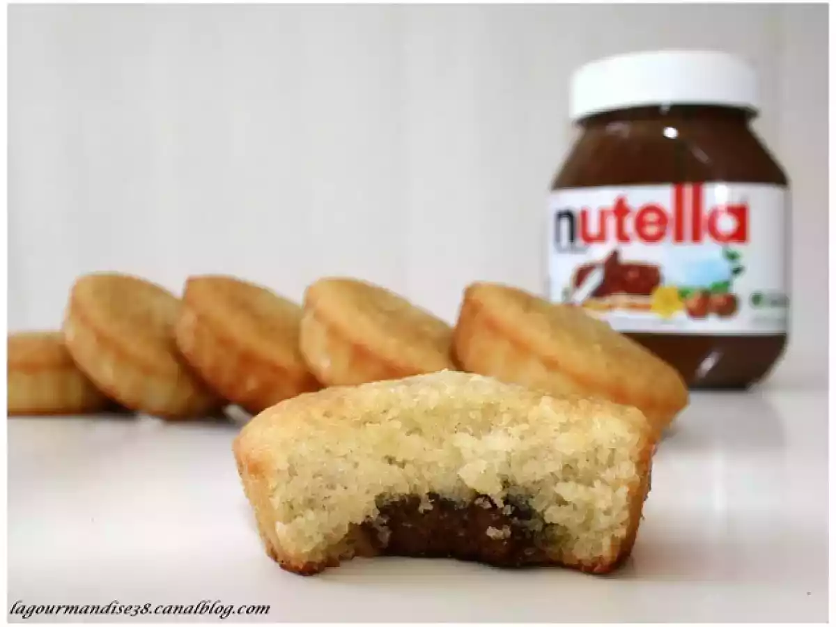 Financier au nutella