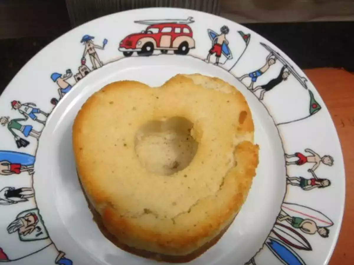 Financier marbré amande / pralinoise, terrrrriblement bon !