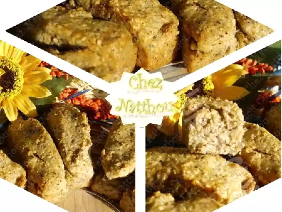 Financier noisette-foie-gras