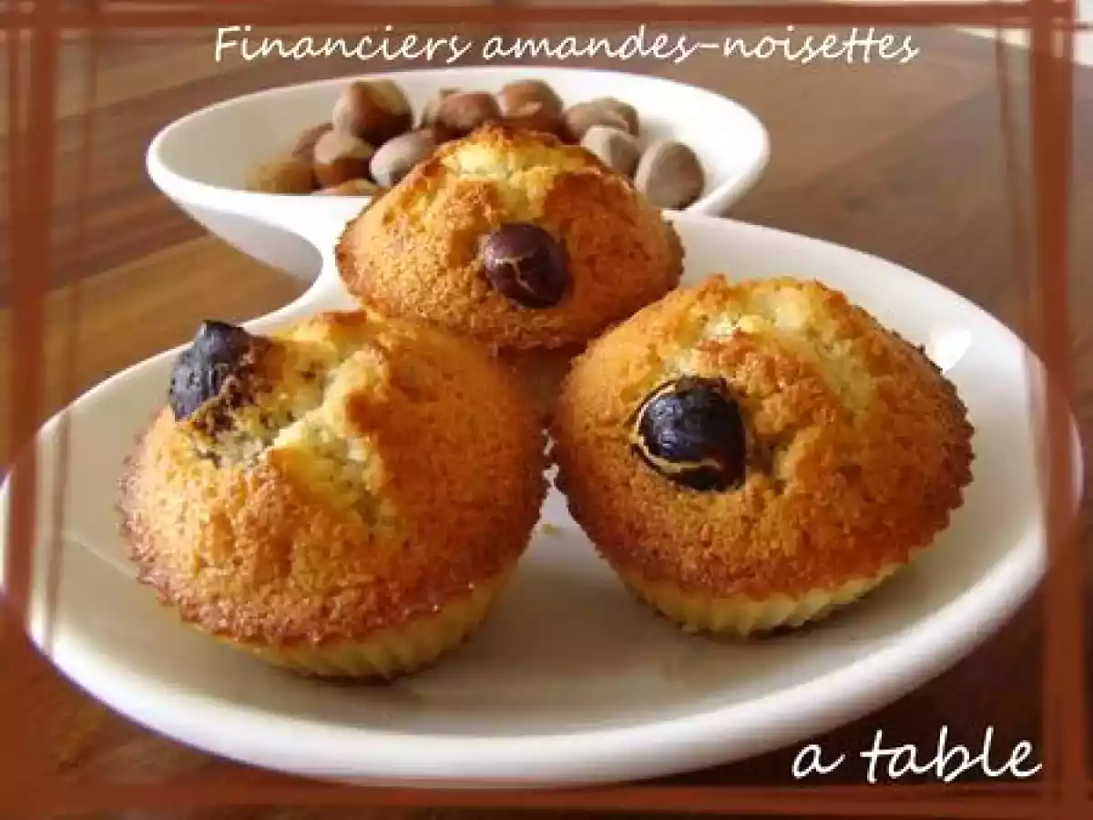 FINANCIERS AMANDES-NOISETTES - photo 3