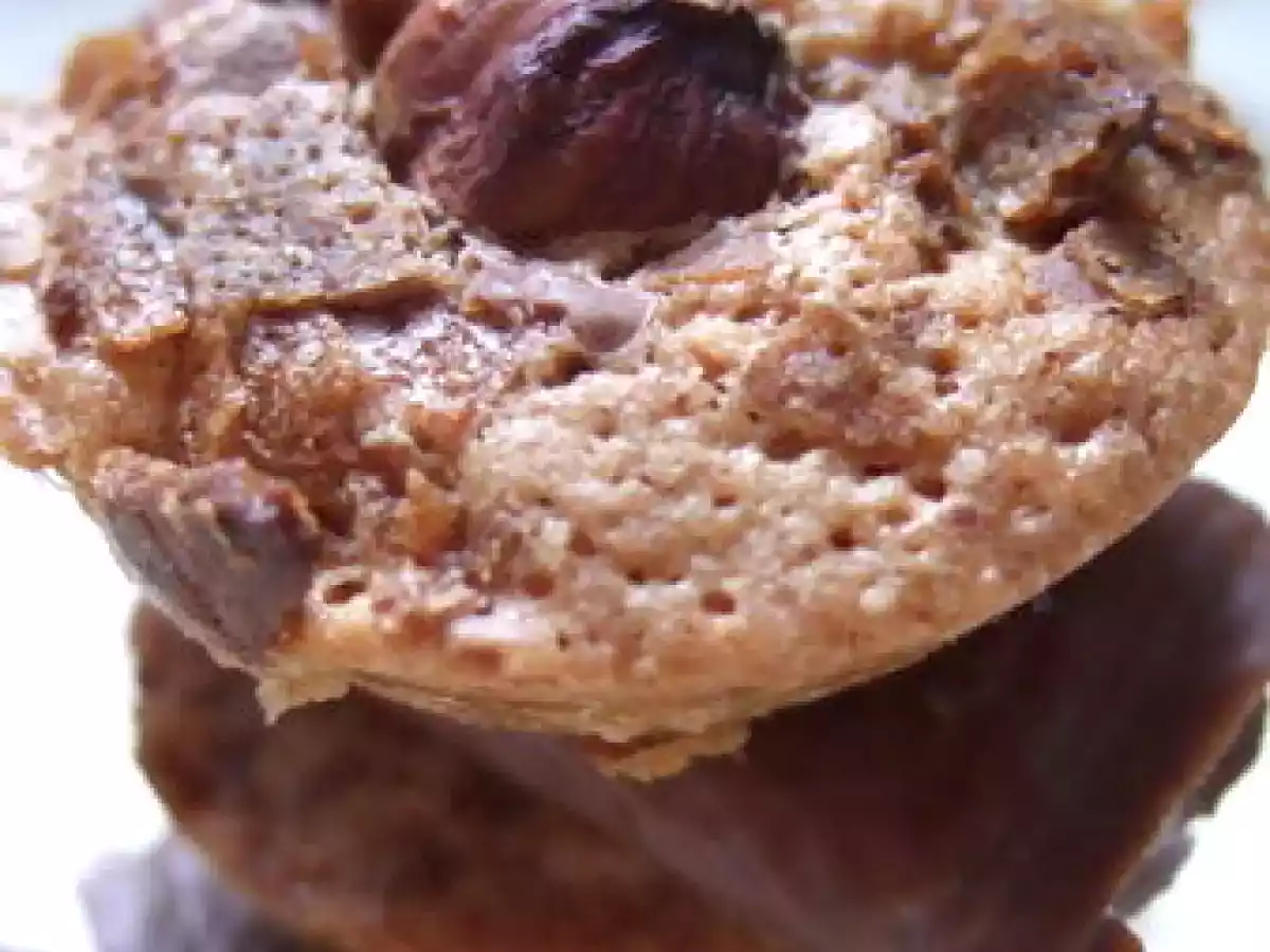 Financiers au praliné, gavotte au chocolat et noisette, un petit vrai bonheur !