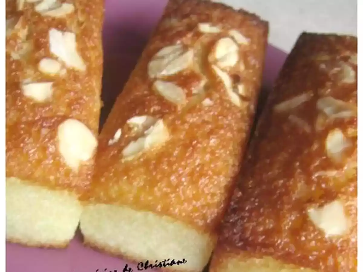 FINANCIERS AUX AMANDES