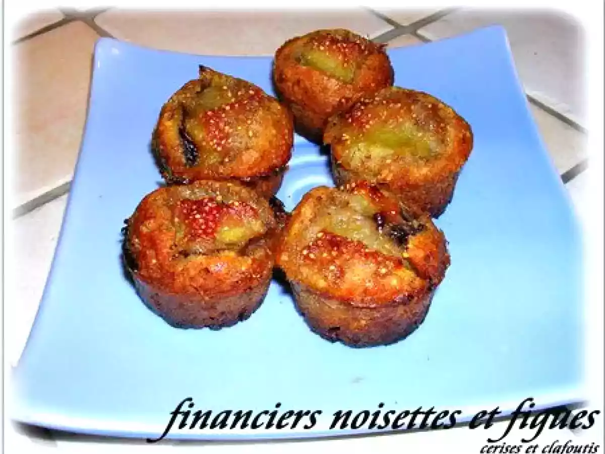 FINANCIERS AUX FIGUES ET NOISETTES - photo 2