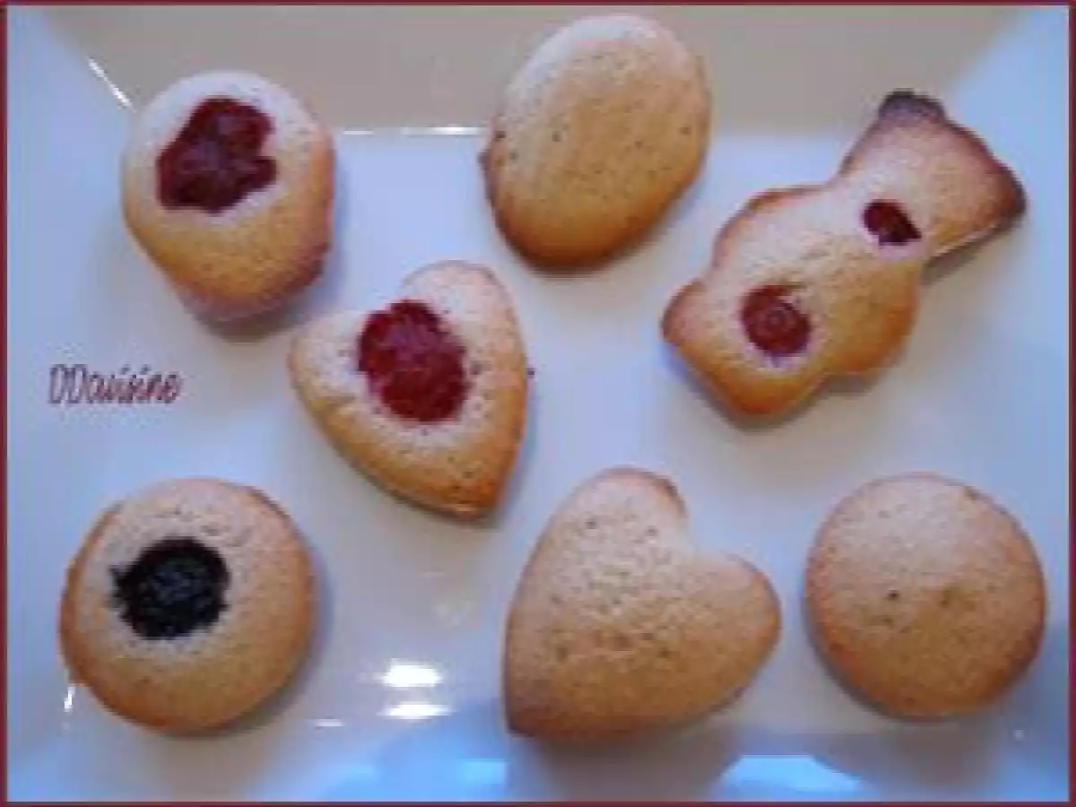 Financiers aux framboises de Cyril Lignac
