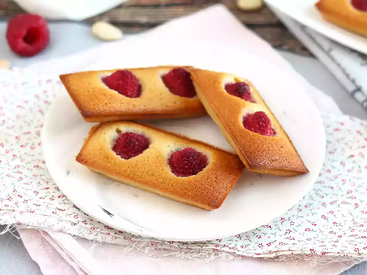 Financiers aux framboises, la recette détaillée et facile à faire - photo 2