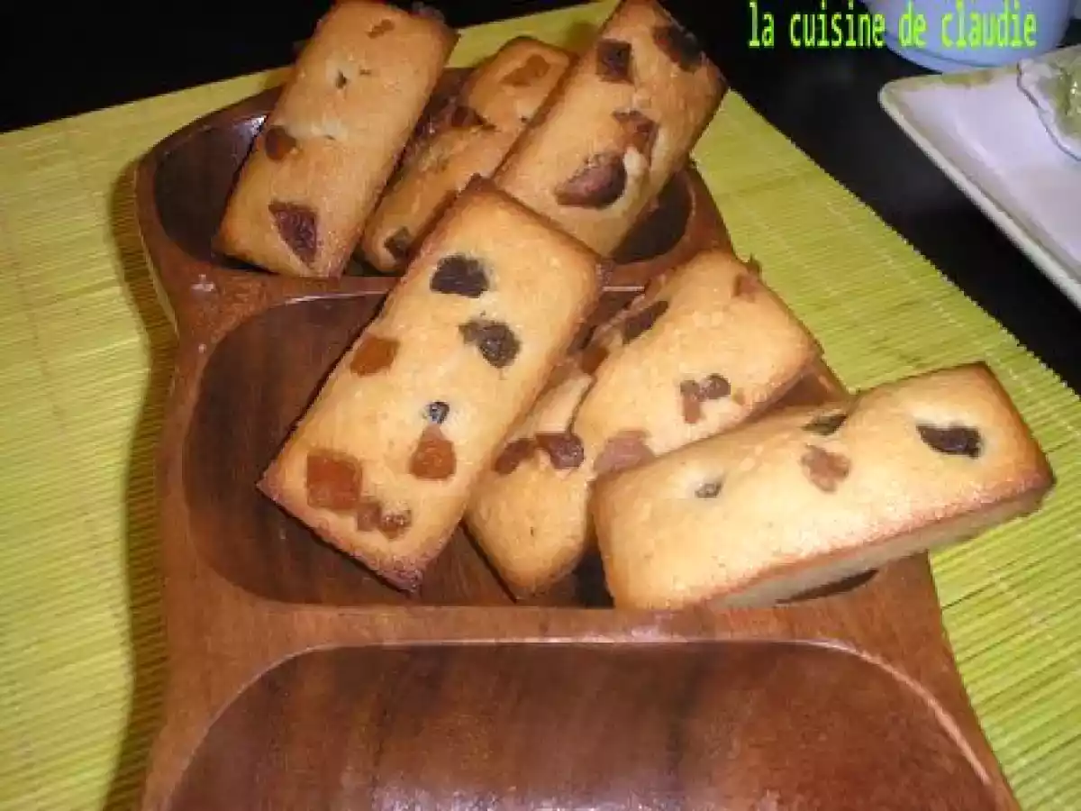 Financiers aux fruits confits - photo 2
