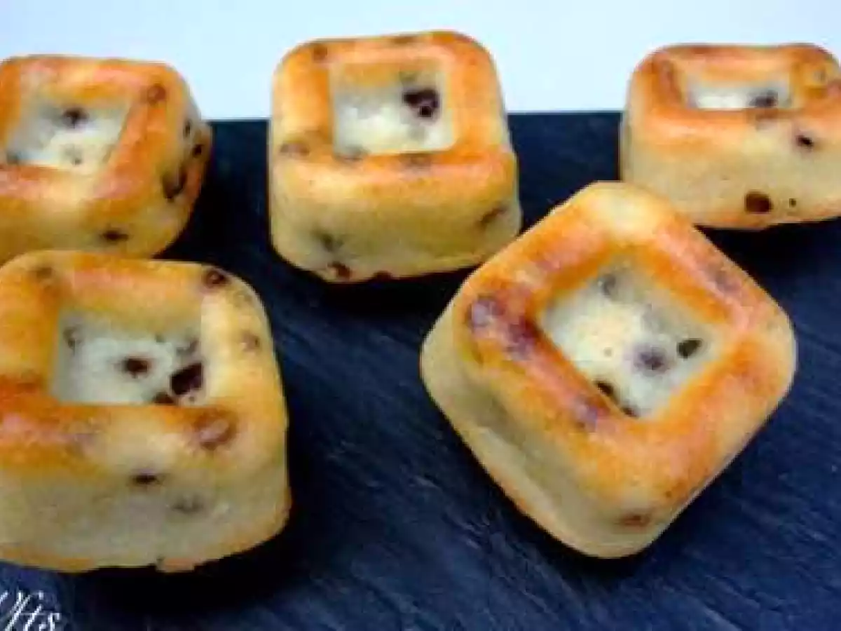 Financiers chocolat citron, glaçage chocolat - photo 2