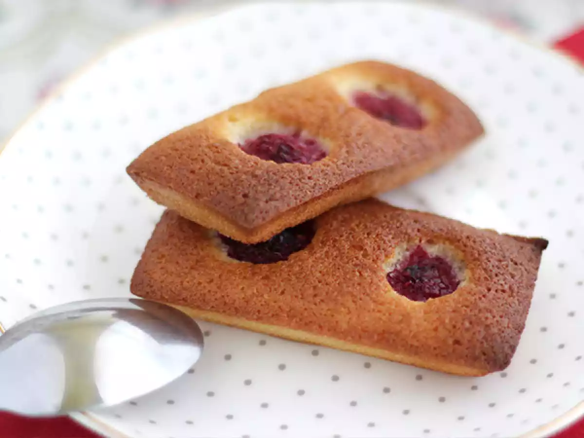 Financiers framboises super faciles !