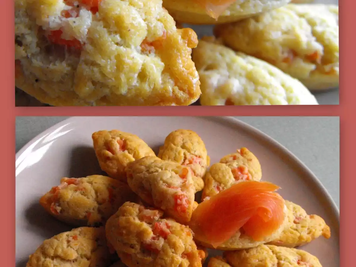 Financiers salés au saumon