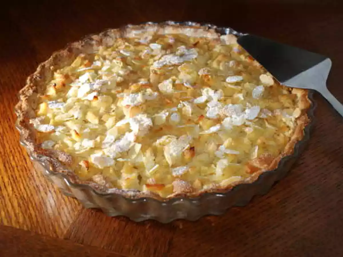 Fine tarte sablée aux pommes et aux amandes de Christine Ferber