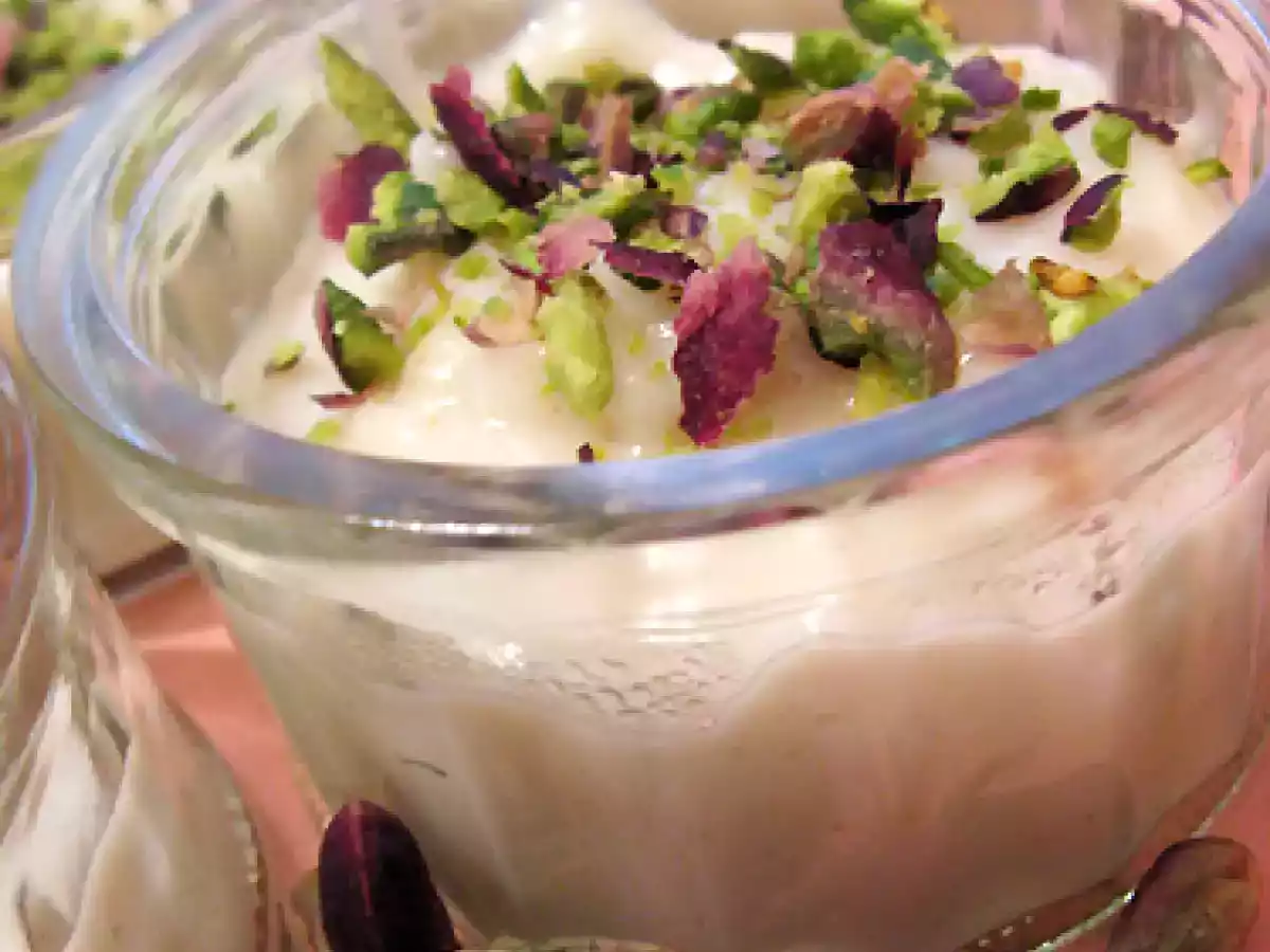 Firni, la crème afghane