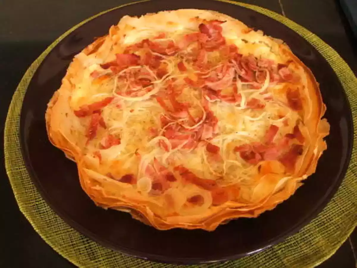 Flamenkuch en feuilles de brick