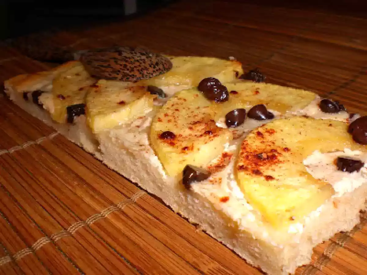 Flammekueche aux pommes