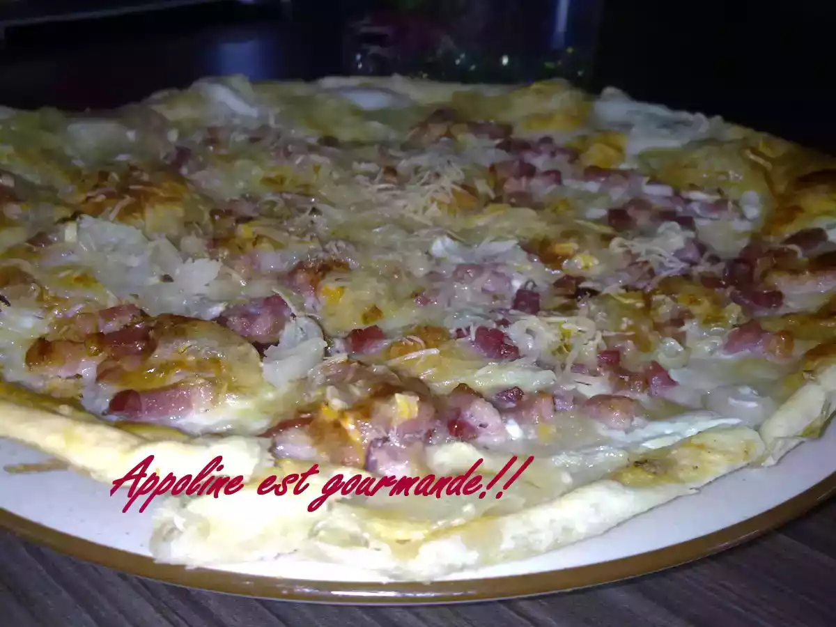 Flammekueche ultra-facile - photo 3