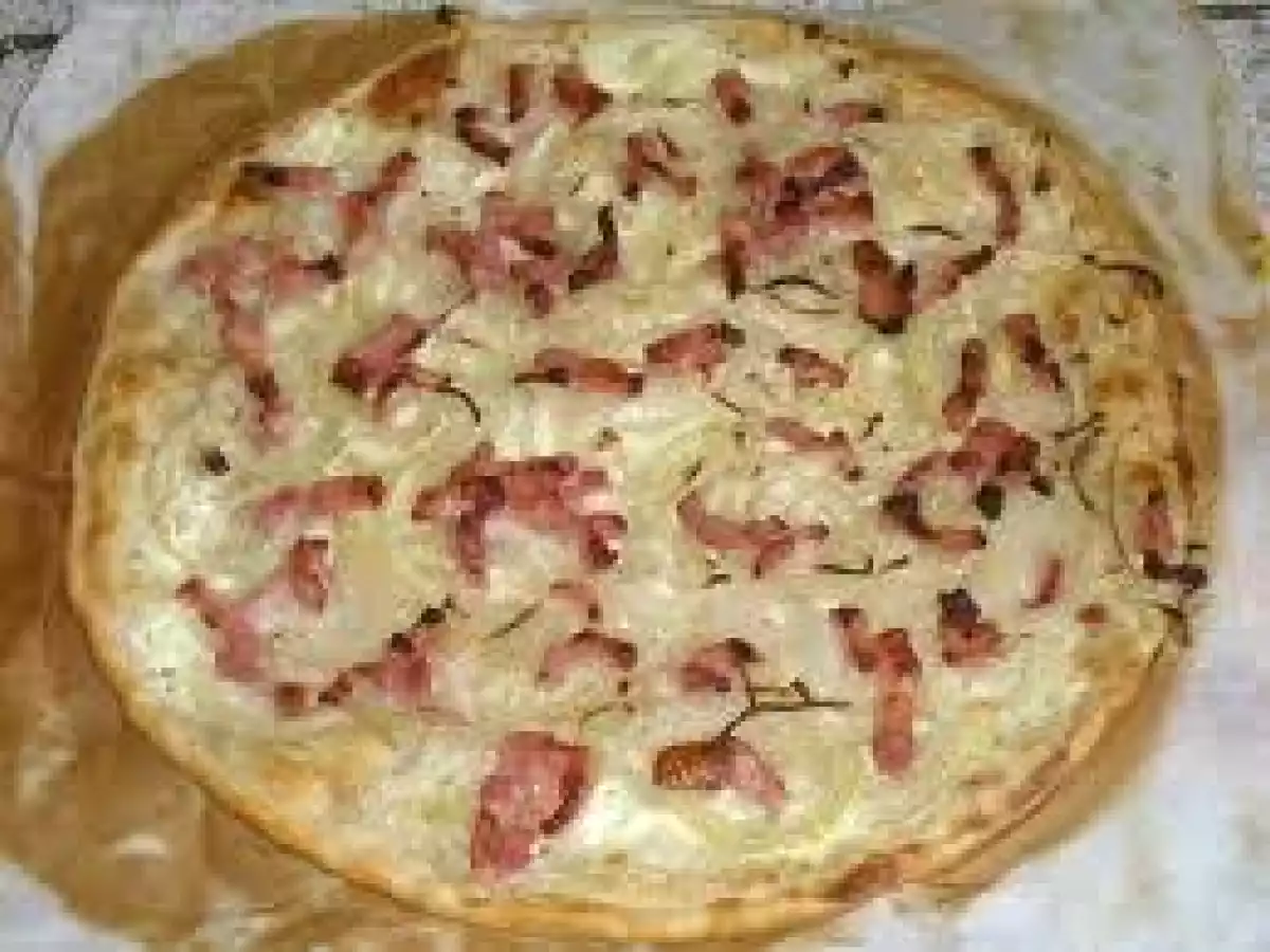 FLAMMENKUCHE D'ALSACE