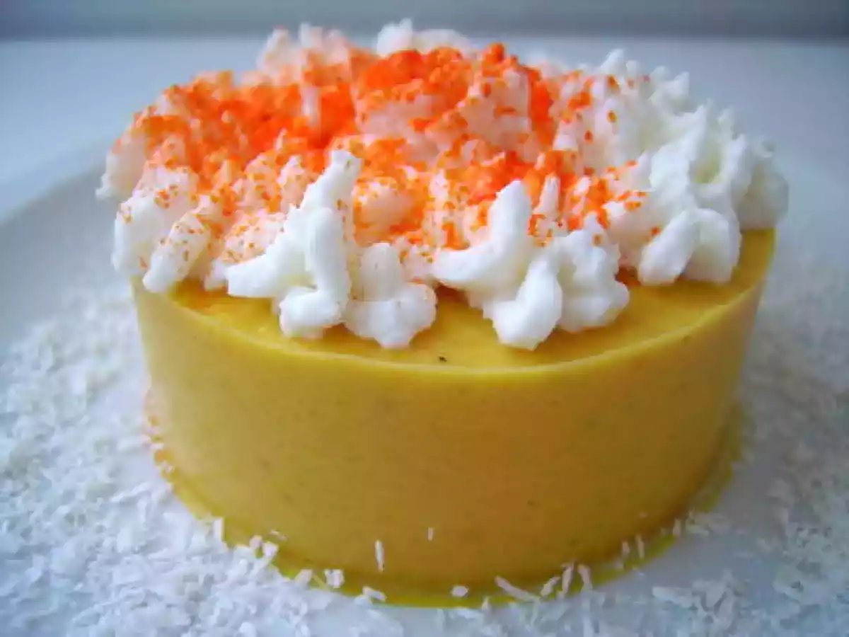 FLAN 3C DE CAROTTE, COCO, CARDAMOME ET SA CRÈME DE COCO (sans oeuf)