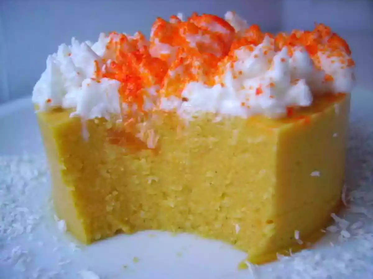 FLAN 3C DE CAROTTE, COCO, CARDAMOME ET SA CRÈME DE COCO (sans oeuf) - photo 4