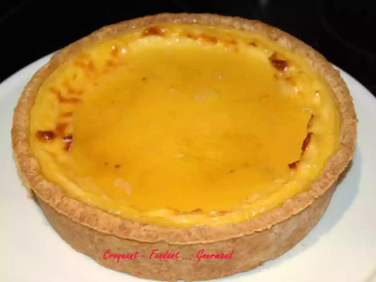 FLAN à la FRANGIPANE