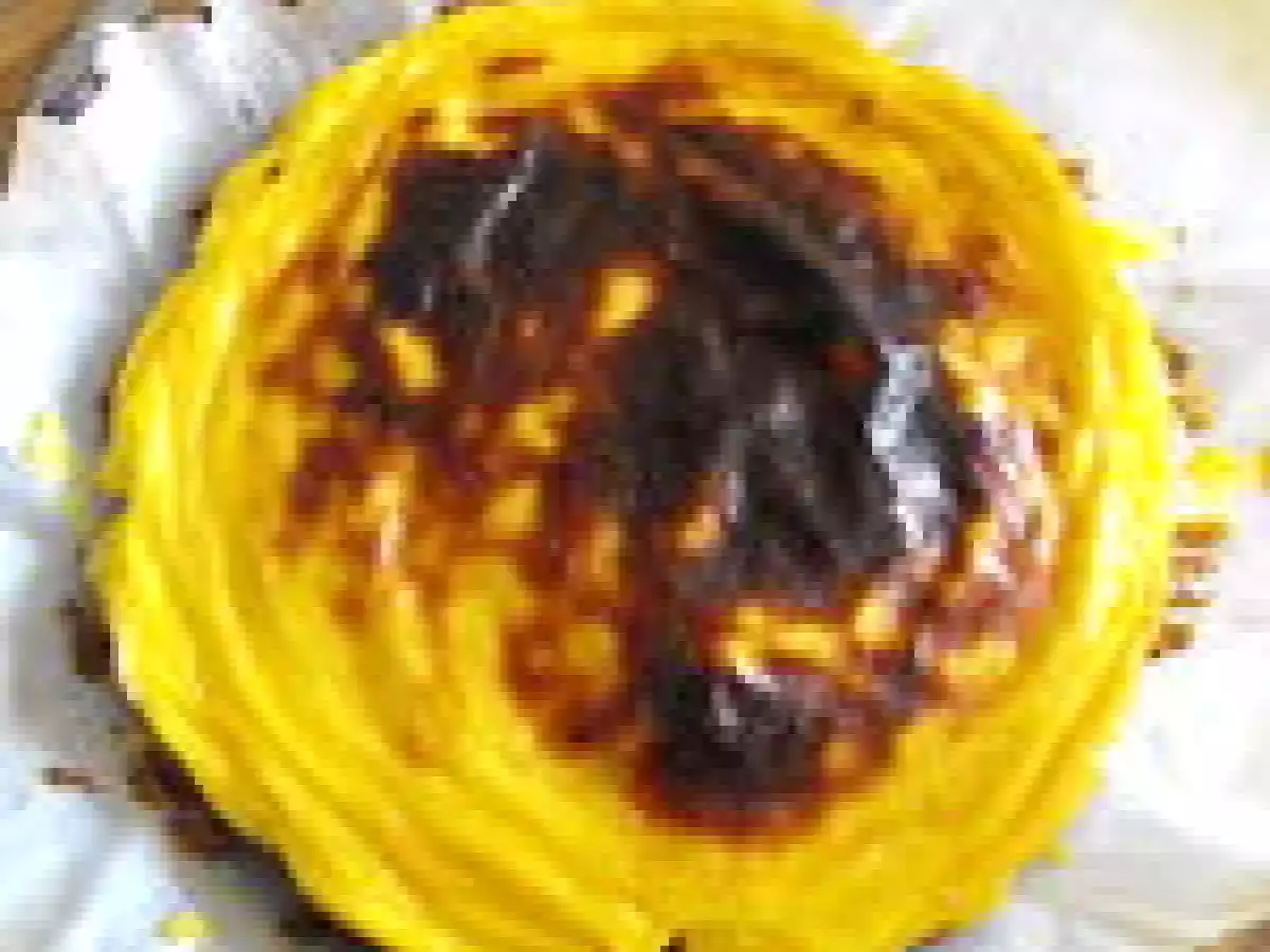 Flan à la frangipane sur lit de biscuits - photo 7