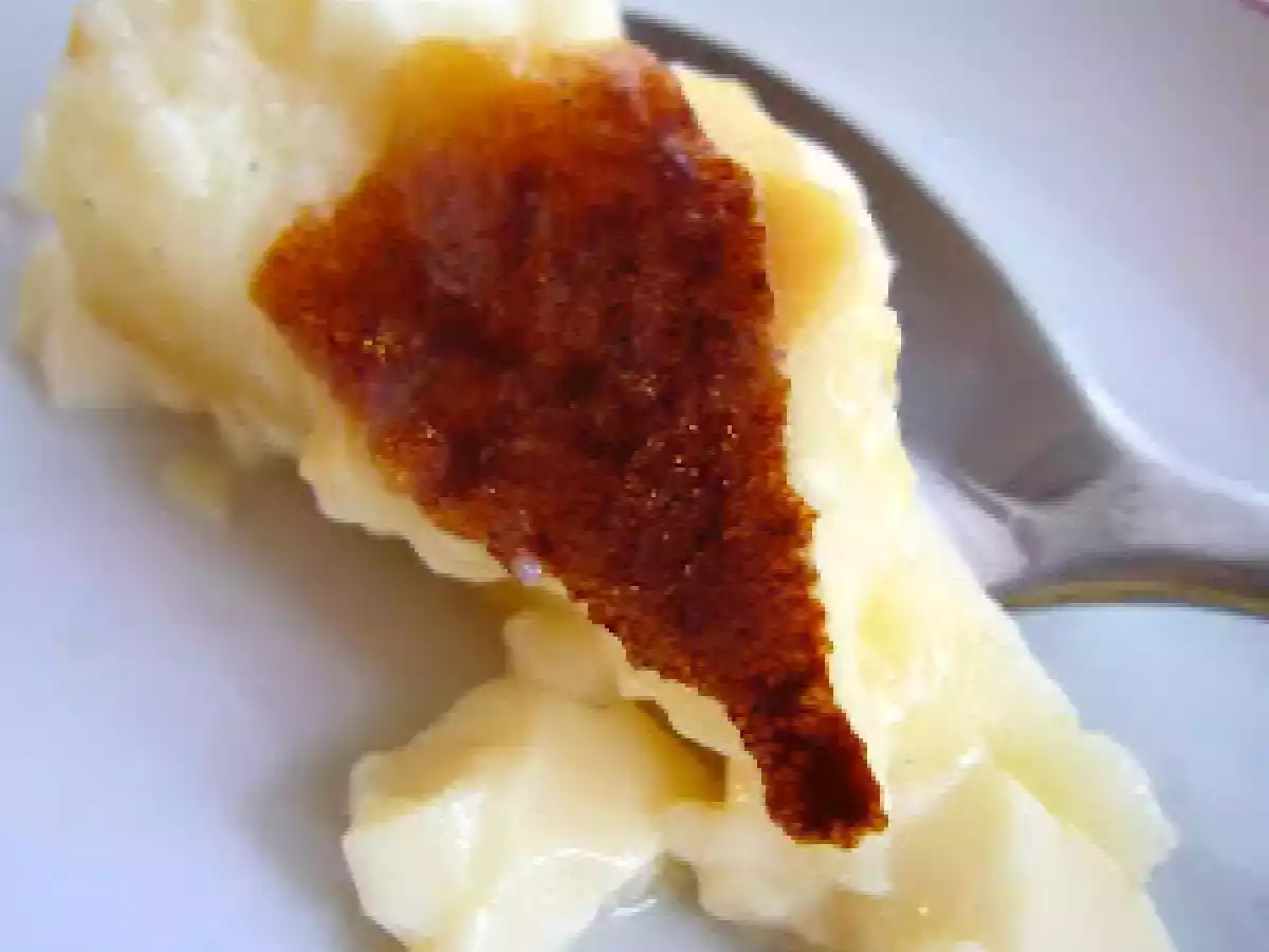 Flan à la vanille Bourbon sans gluten