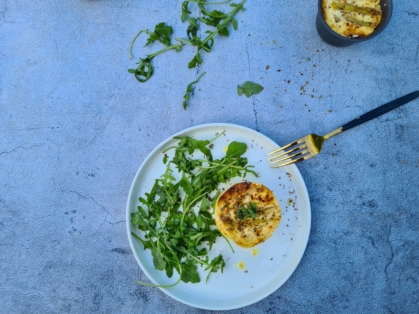 Flan asperges, et feta Recette Ptitchef
