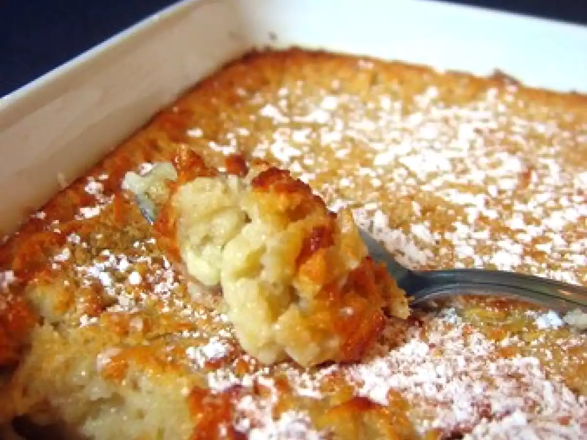 Flan au cidre et aux pommes