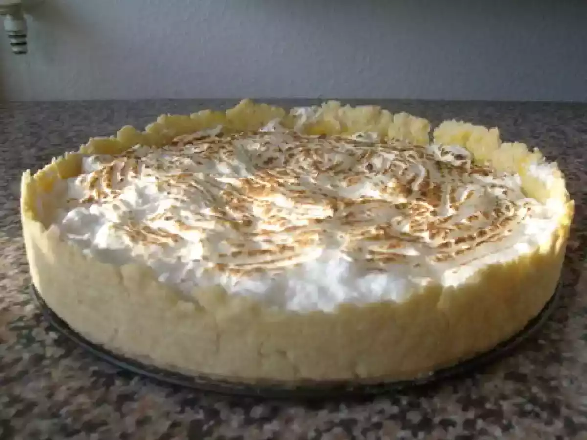 Flan au citron meringué