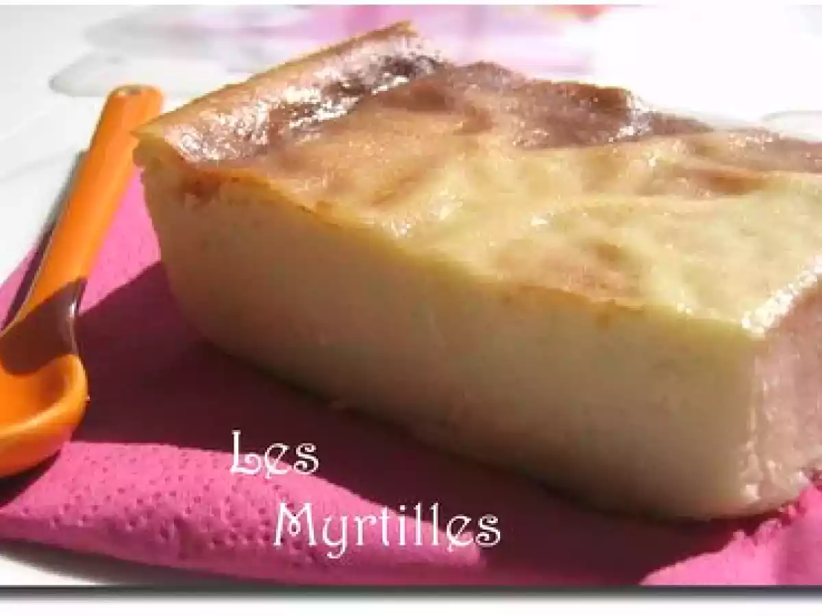 FLAN AU FOUR au lait d'amande (sans pâte)