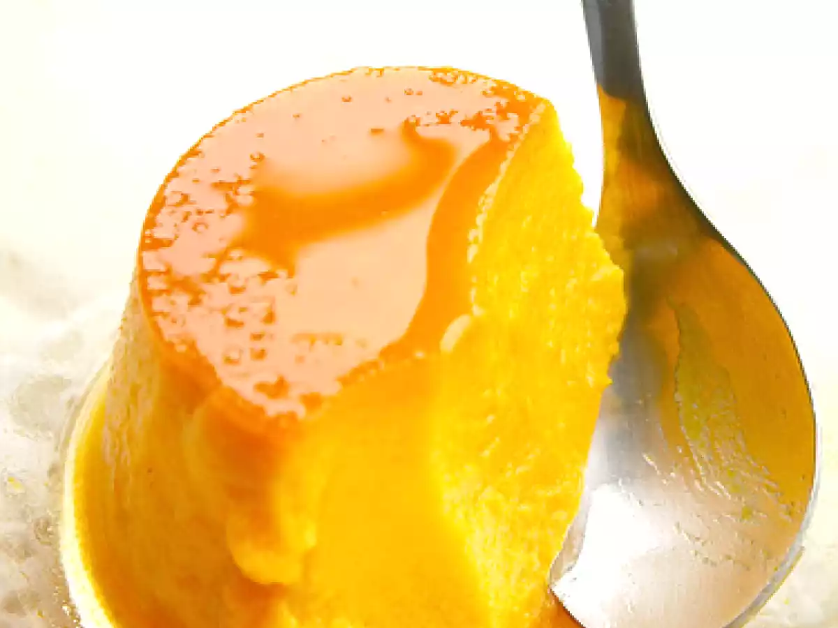 Flan au potiron - Pumpkin pudding - photo 2