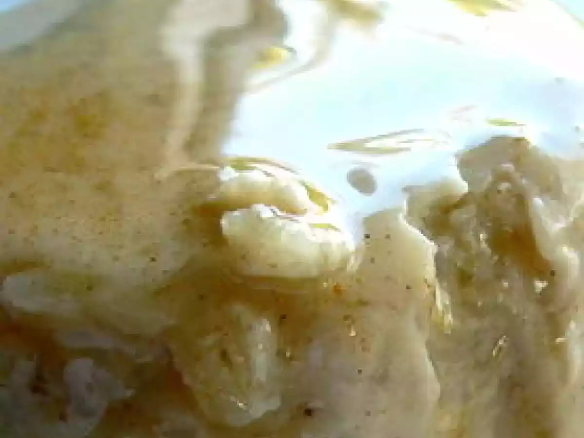 Flan au riz de Valérie Cupillard