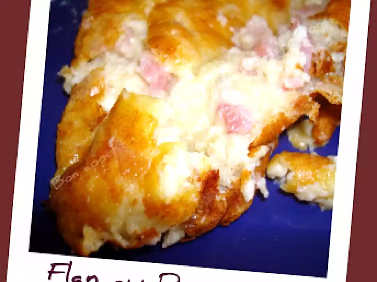 Flan au Roquefort - Flán con Roquefort - photo 2