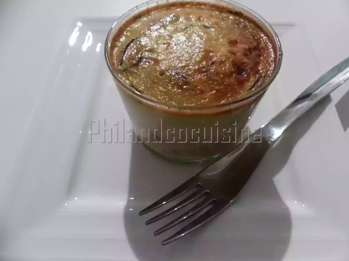 Flan aux champignons et au parmesan - photo 2