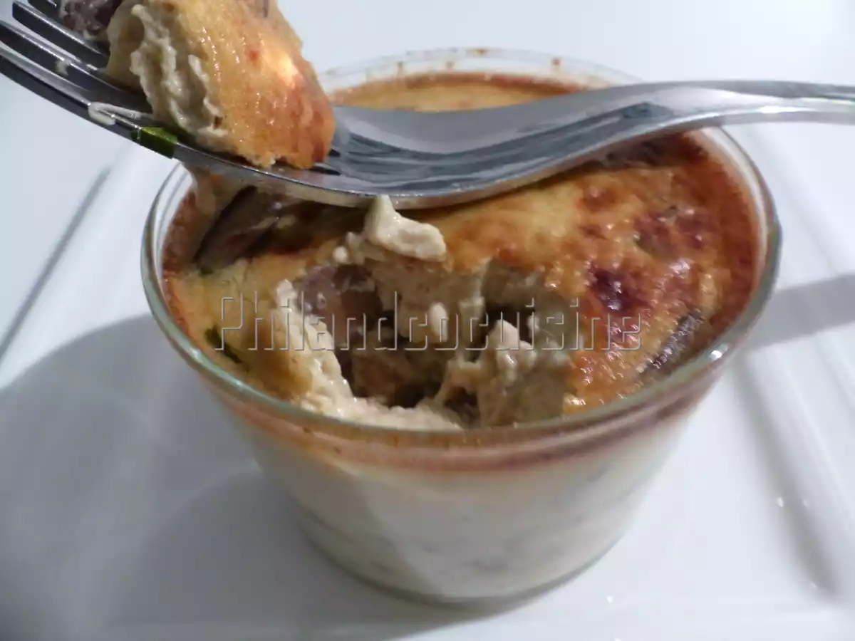 Flan aux champignons et au parmesan - photo 3