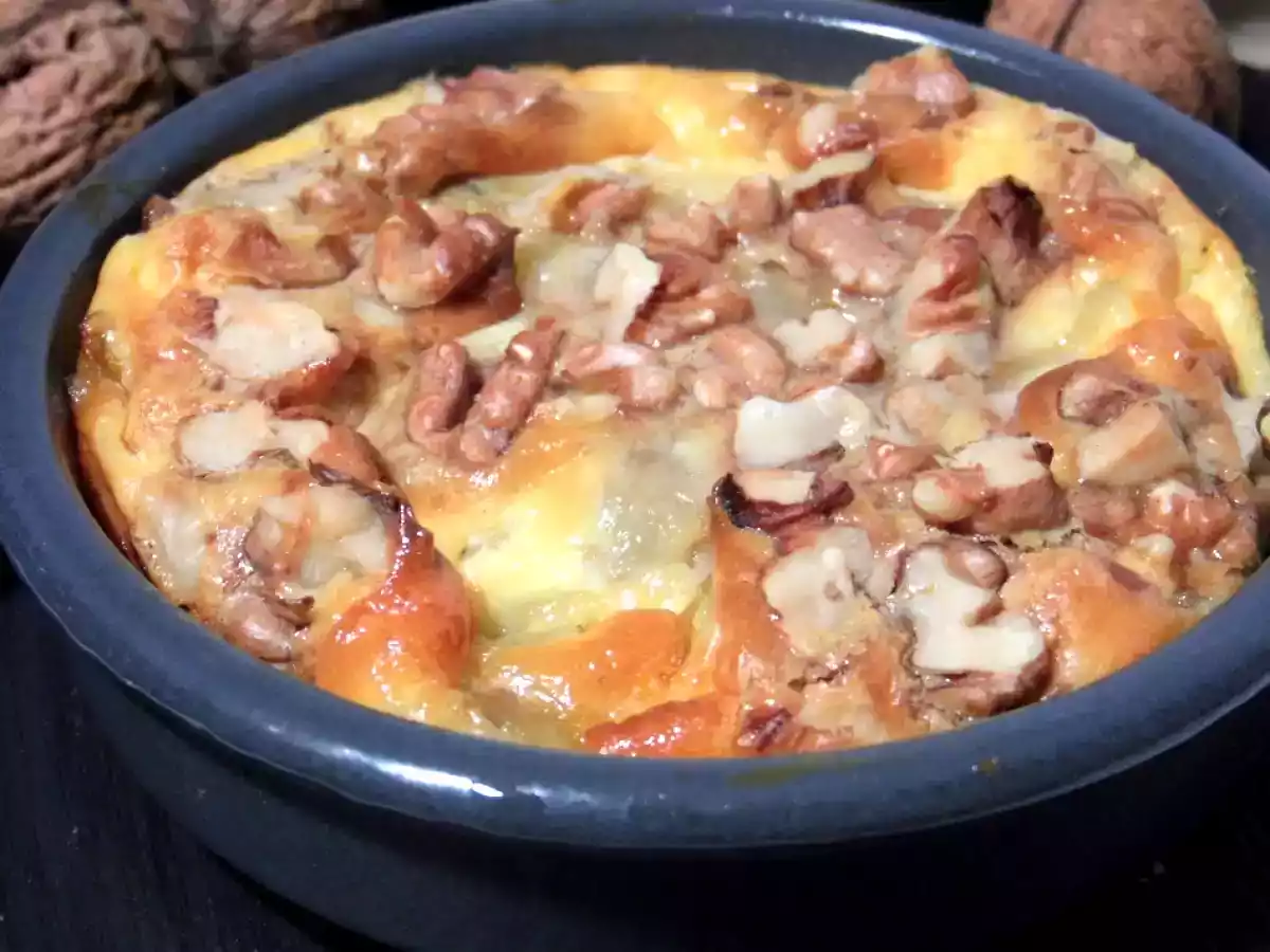 Flan aux endives caramélisées et aux noix - photo 2